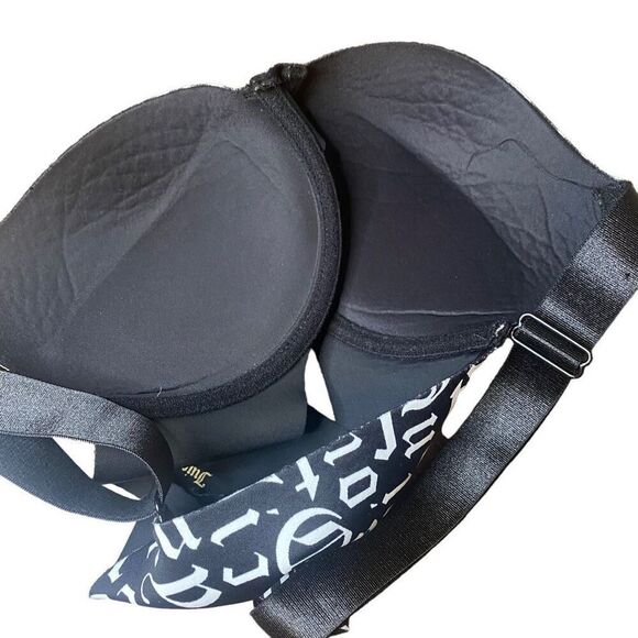 Juicy Couture Padded Push Up Log Bra Size 36C Option To Cross back Or Regular - Picture 6 of 9